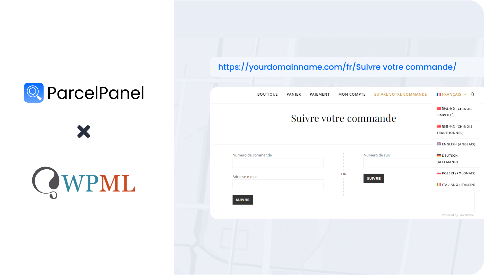 How to Use WPML to Turn ParcelPanel&#8217;s Tracking Page Multilingual?