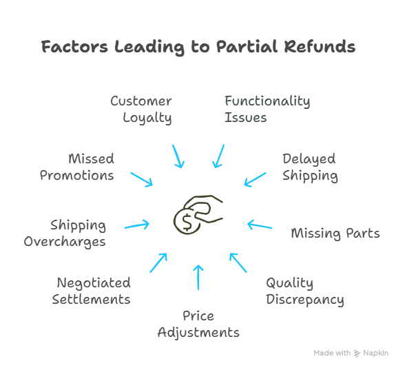 shopify partial refund