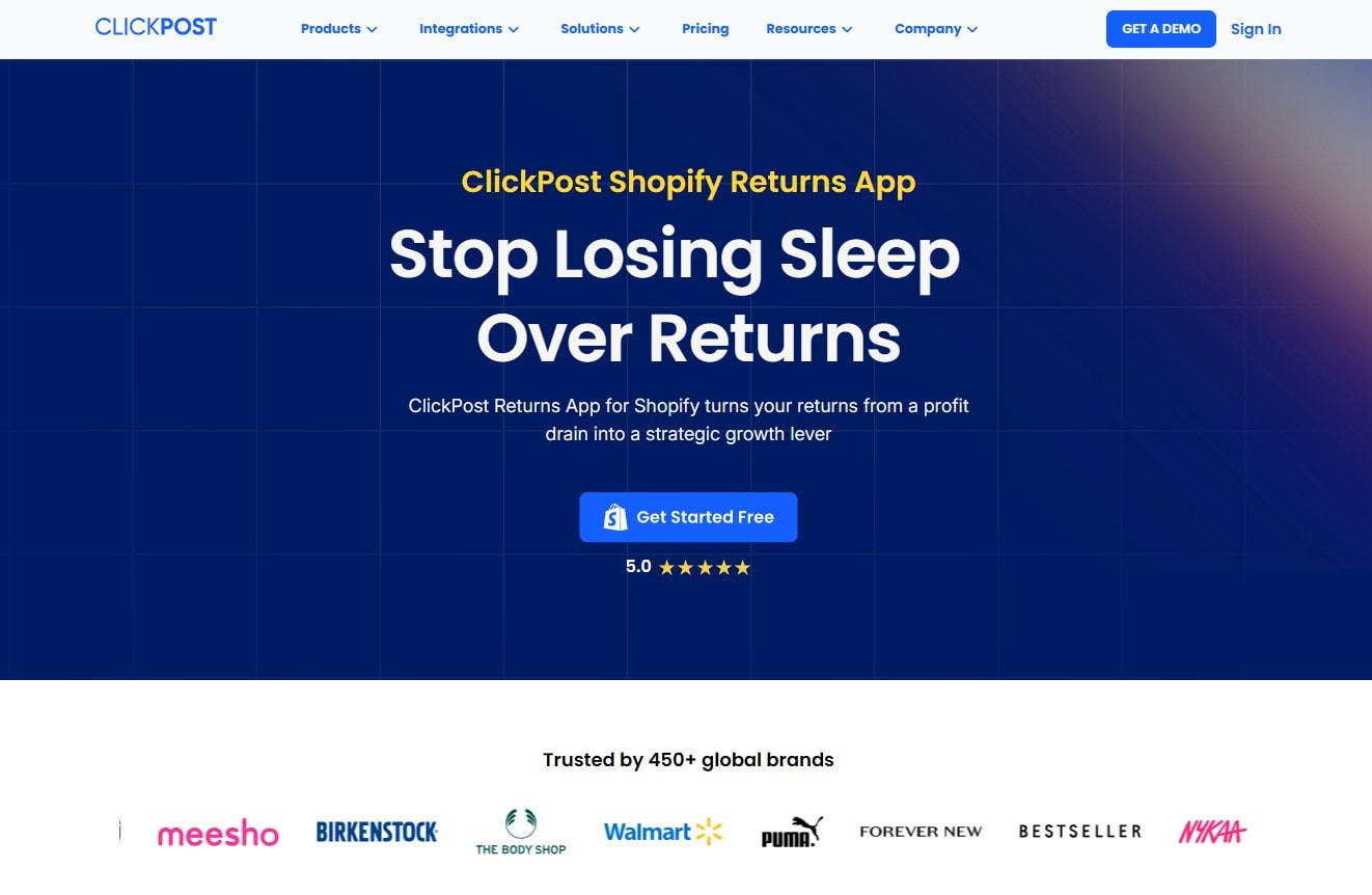 Return Prime Alternatives 