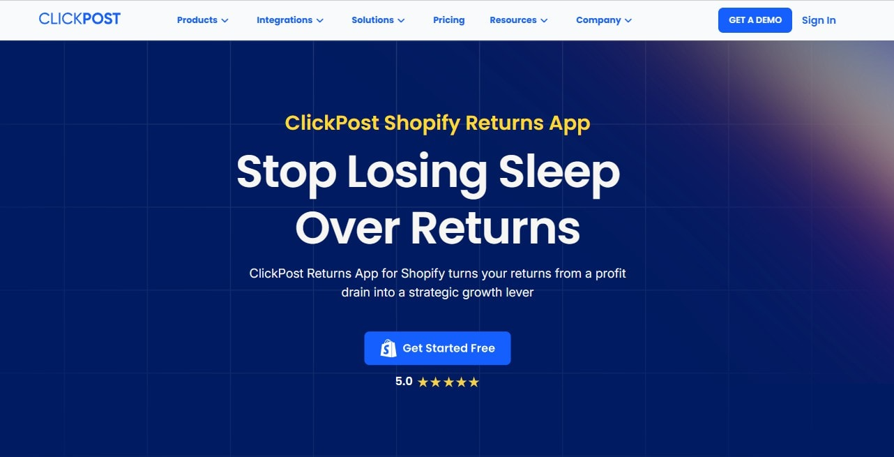 Happy Returns Alternatives - ClickPost